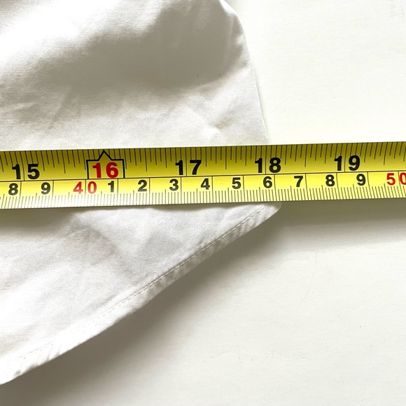 Paul Smith Essential Classic White Dress Shirt Button Down *Flaw - Picture 10 of 14